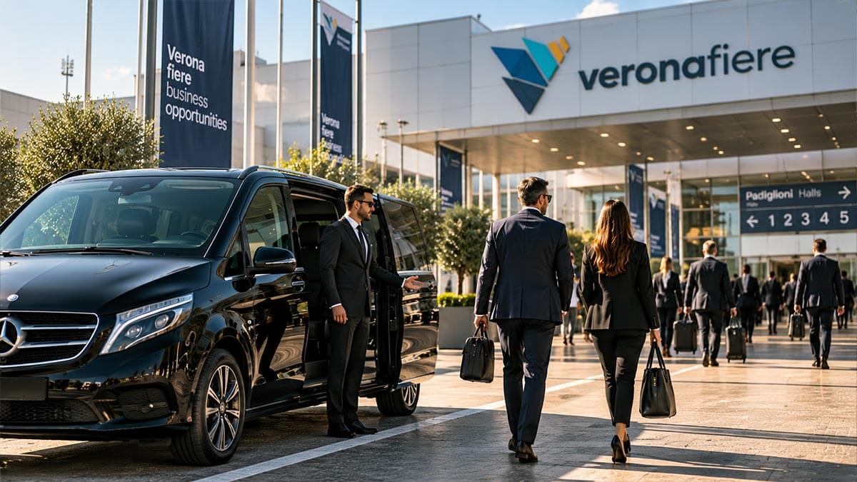 NCC Verona con autista a disposizione: meeting, aziende e trasferimenti business