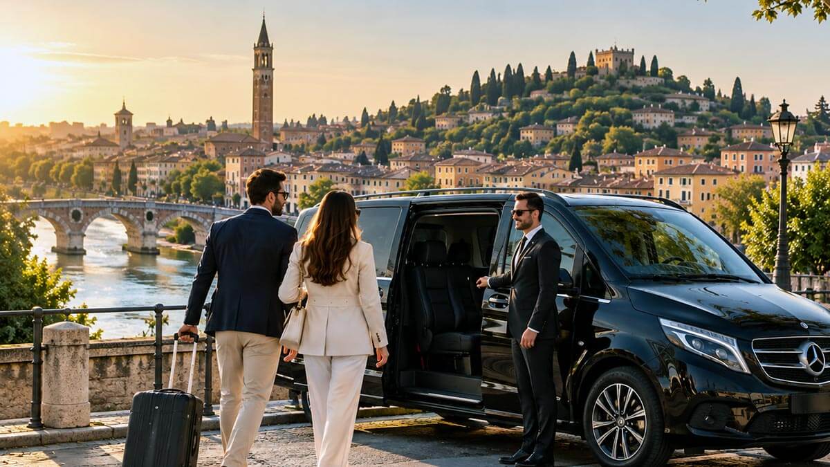 Verona Chauffeur Service for Hotels and Stays: Private Driver Between City Center, Lake Garda, and Valpolicella