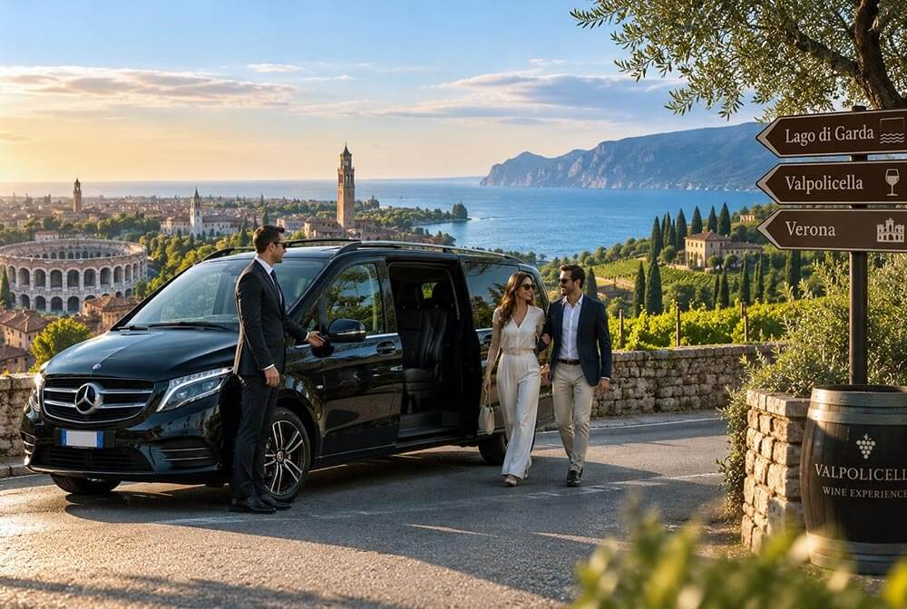 NCC Verona per Lago di Garda e Valpolicella: itinerari privati con autista
